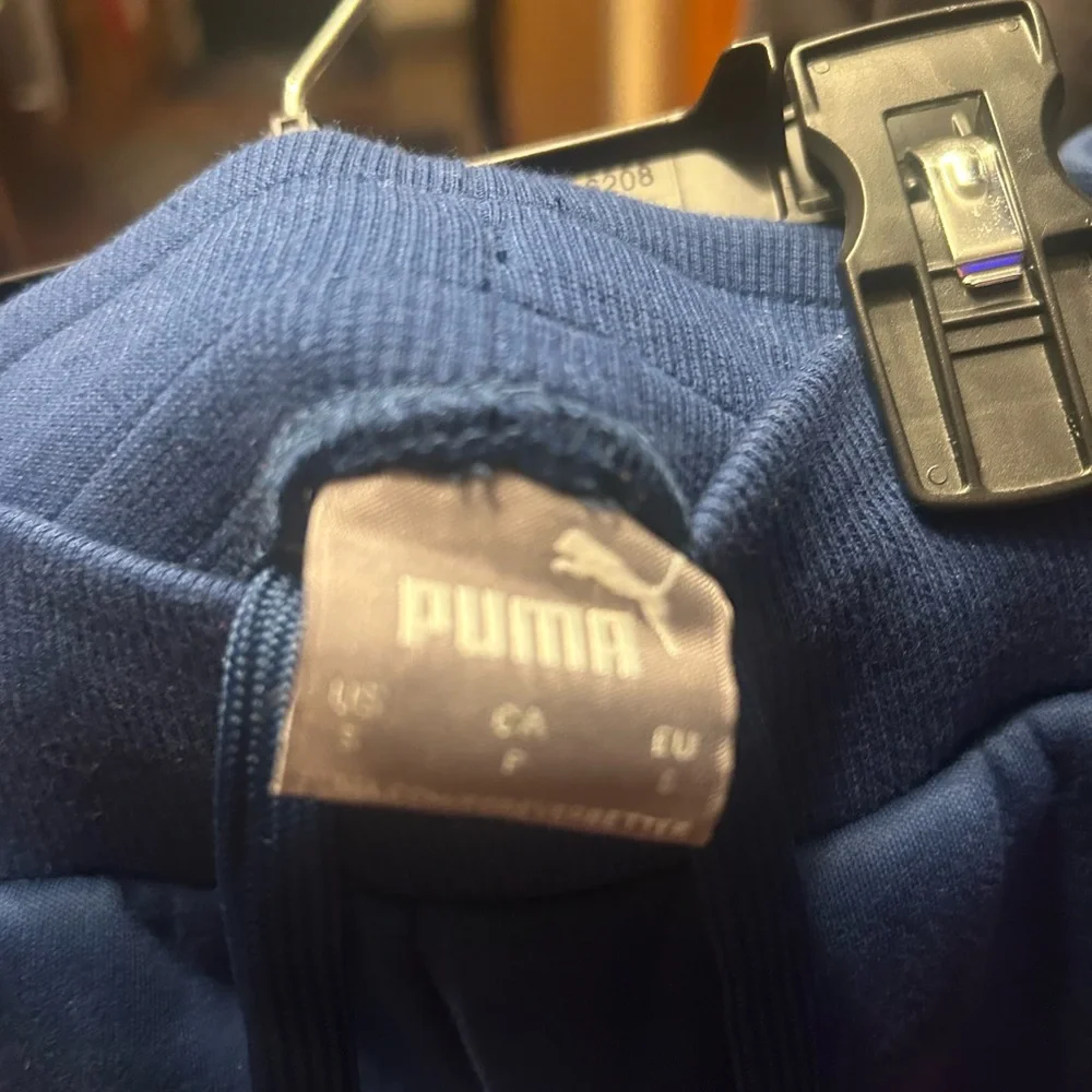 Puma BMW Motorsport Navy and Red Track Pants - Picture 3 of 3